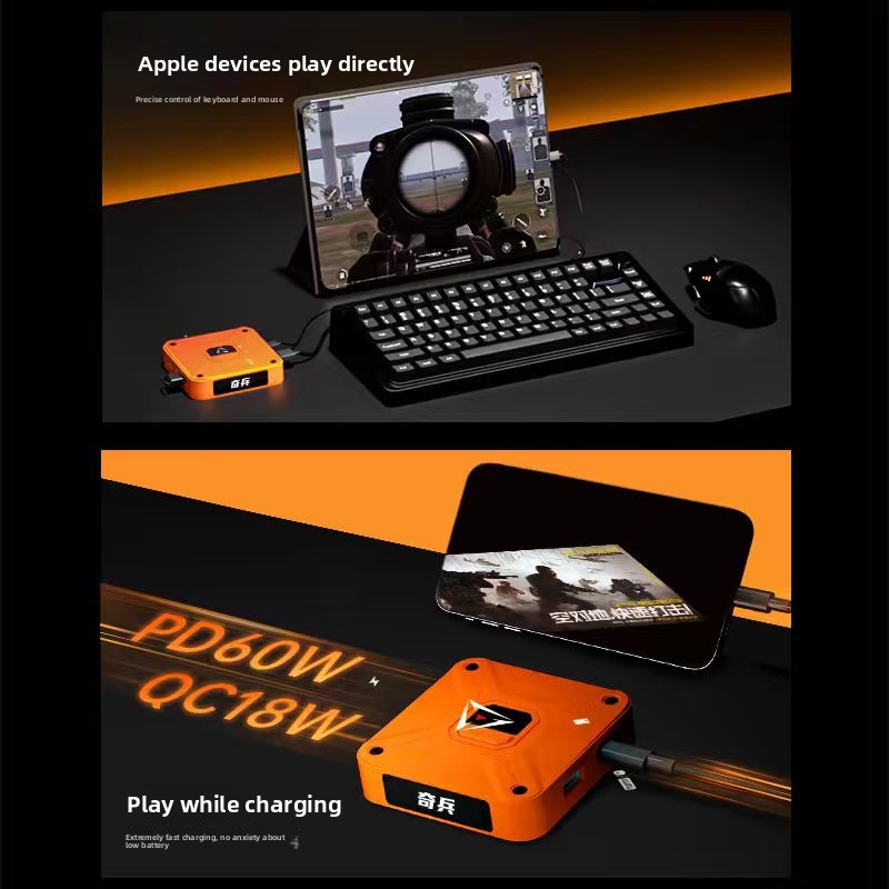 Aimzenix AX360M QiBing iOS Key - Gaming Keyboard And Mouse Converter For Mobile review and price