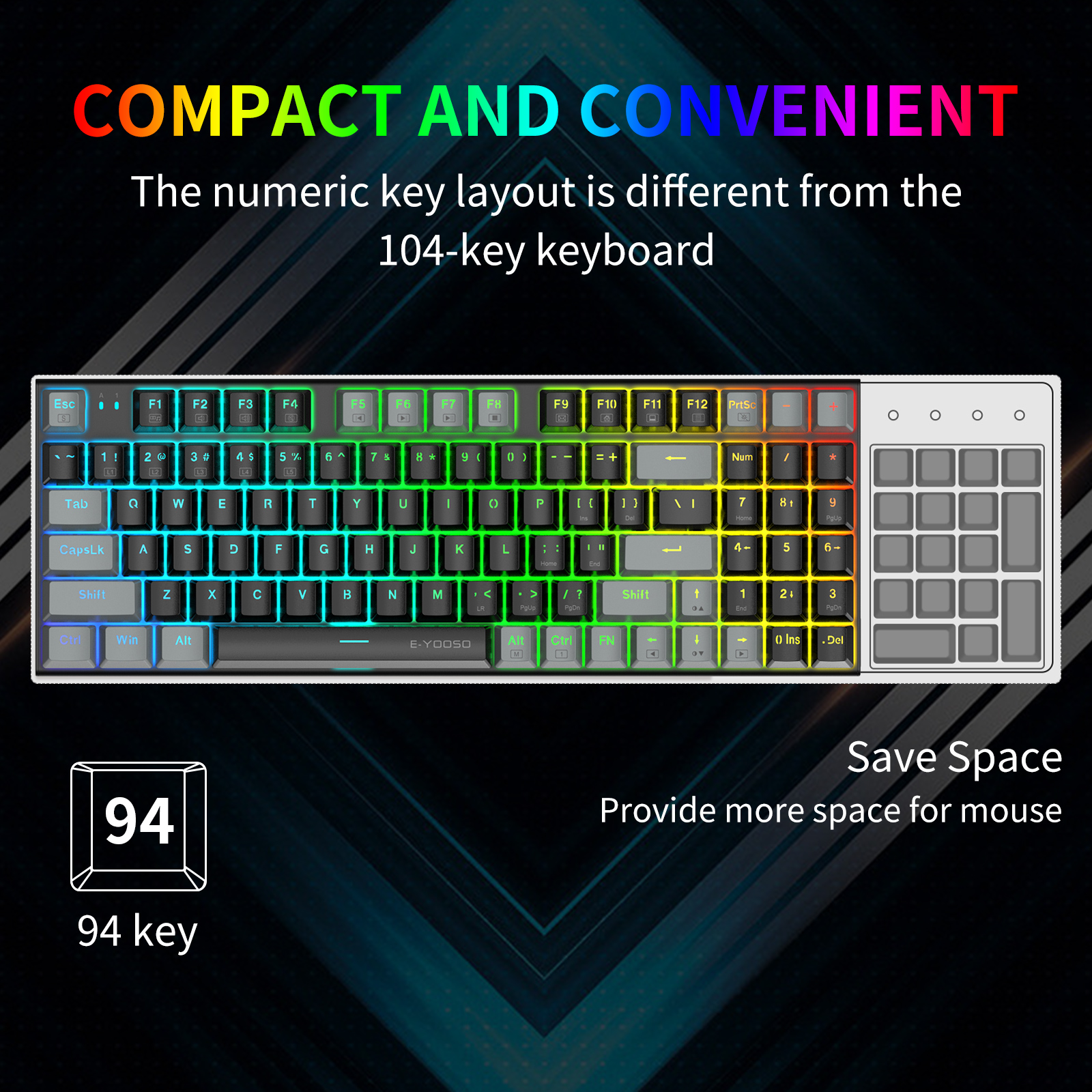 E-YOOSO Z-19 Mechanical Gaming - Gaming Keyboard E Yooso review and price