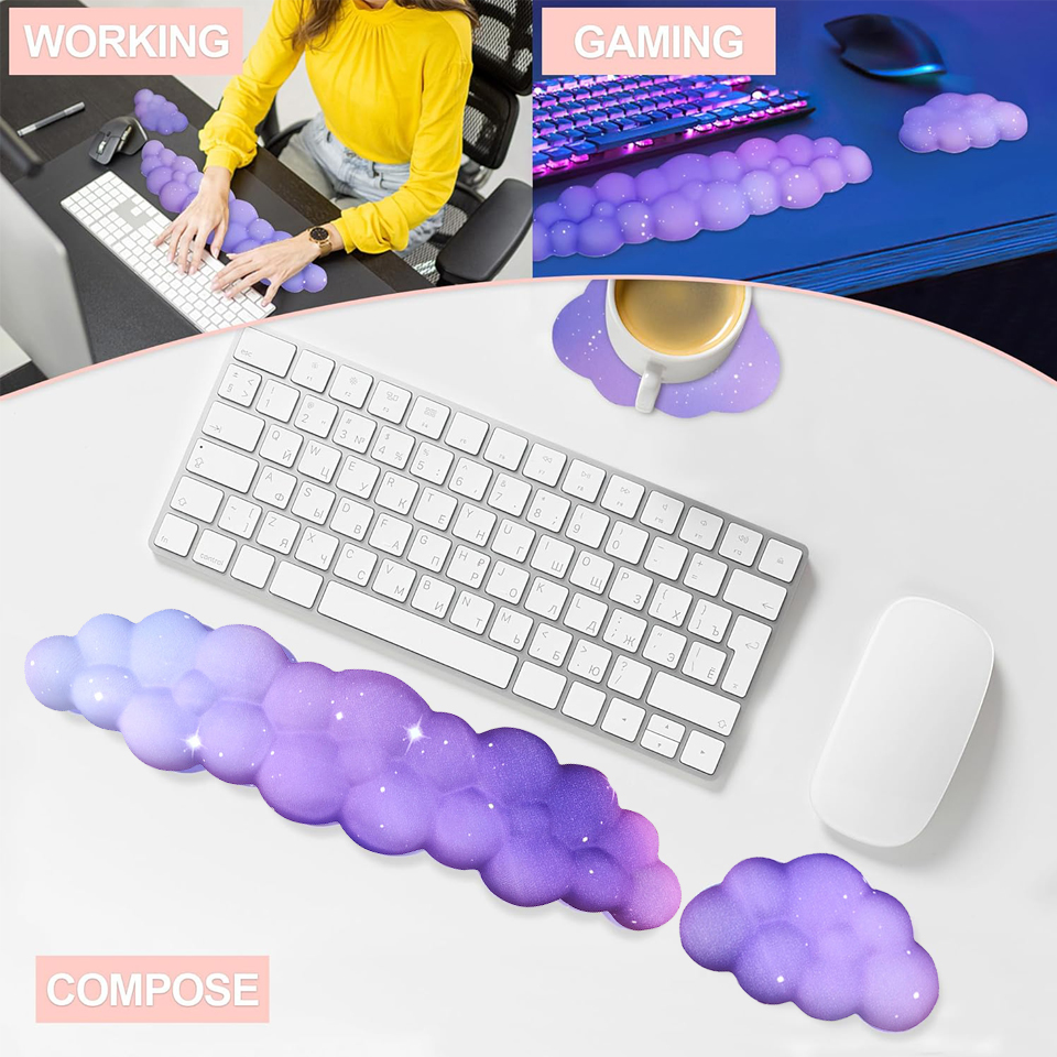 Mouse pad with wrist rest keyb - Keyboard Mouse Bundle Gaming review and price