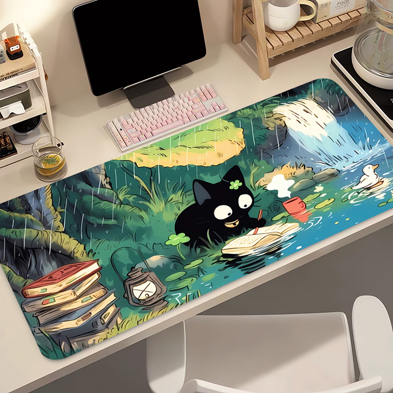 Kawaii Black Cat Silicone Soft - Gaming Keyboard Mouse review and price