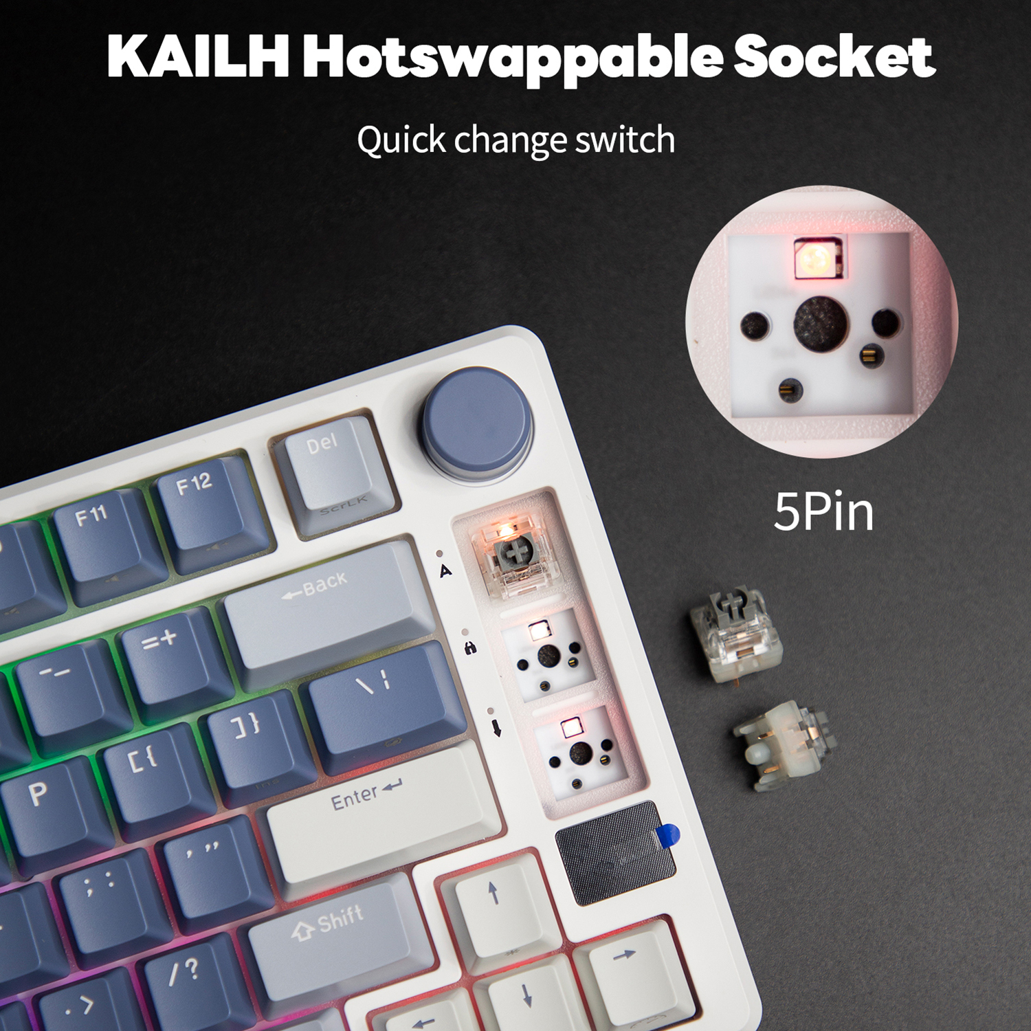 RK ROYAL KLUDGE M75 2.4G Wirel - Gaming Keyboard Brand review and price