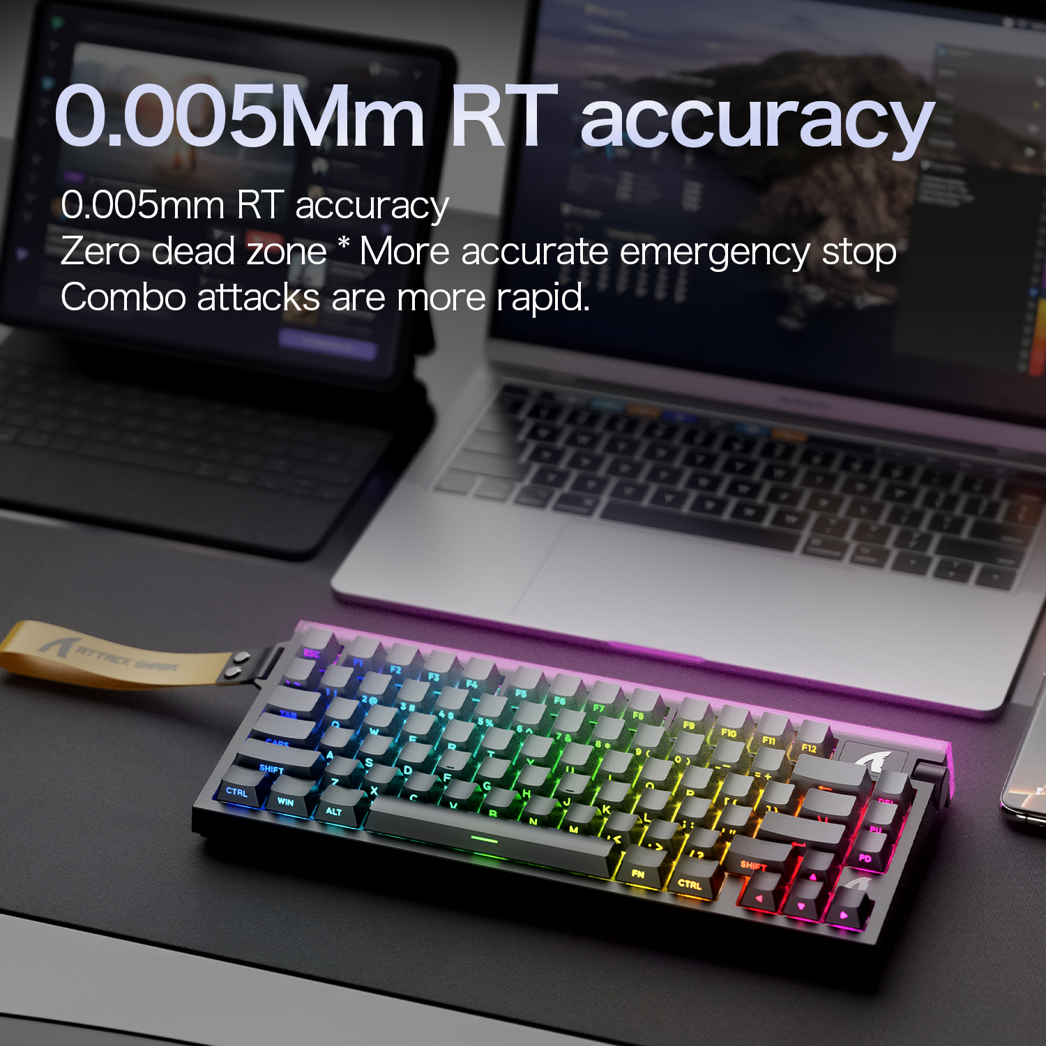 R85 ATTACK SHARK R85HE Magneti - Gaming Keyboard Brand review and price