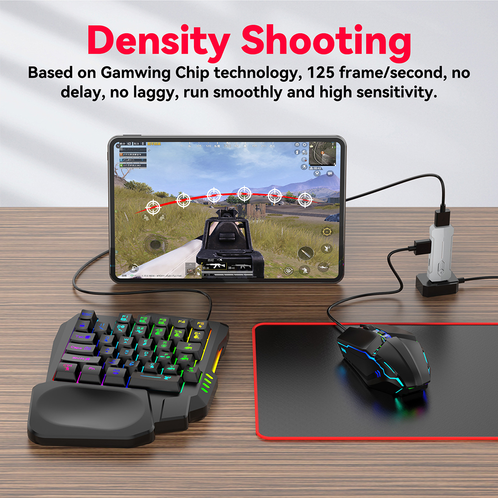 5 in 1 Mobile Controller Gamin - Gaming Keyboard And Mouse Converter For Mobile review and price