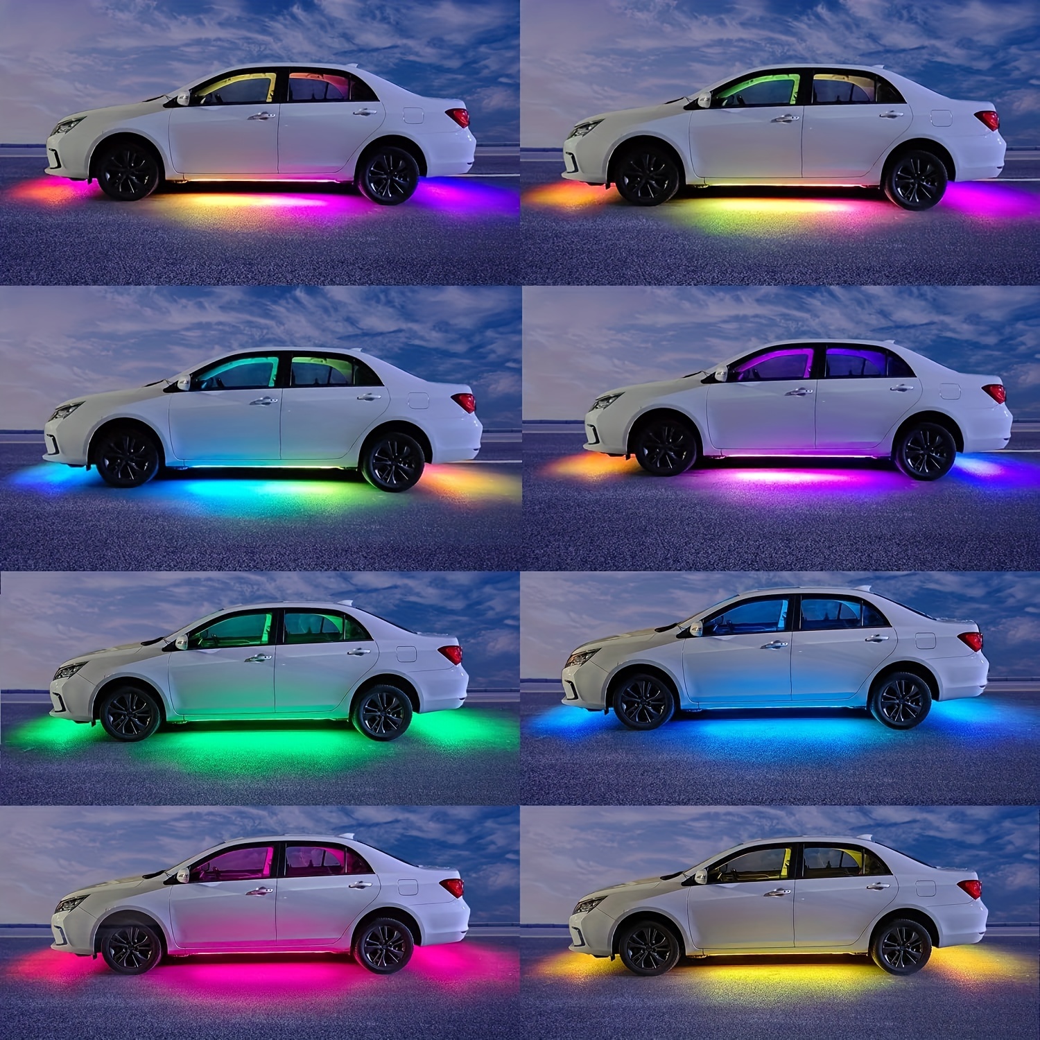 RGB Flexible Car Underglow Lig - Rgb Underglow Strip review and price