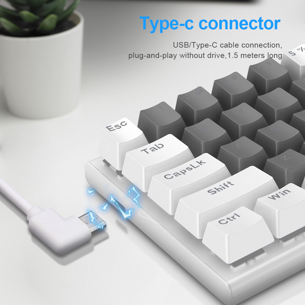 E-YOOSO Z11 RGB USB 60% Mini M - Keyboard Gaming Blue Switch review and price